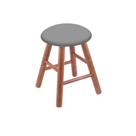 Holland Bar Stool Co Oak Vanity Stool, Medium Finish, Graph Parrot Seat RC18OSMed007
